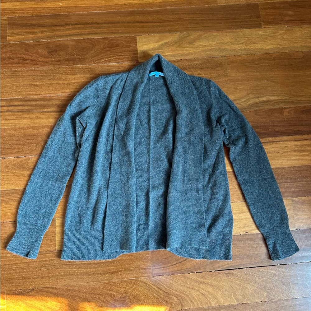 Gorgeous Gently Worn Antonio Melani 100% Cashmere Open Front Cardigan, Medium